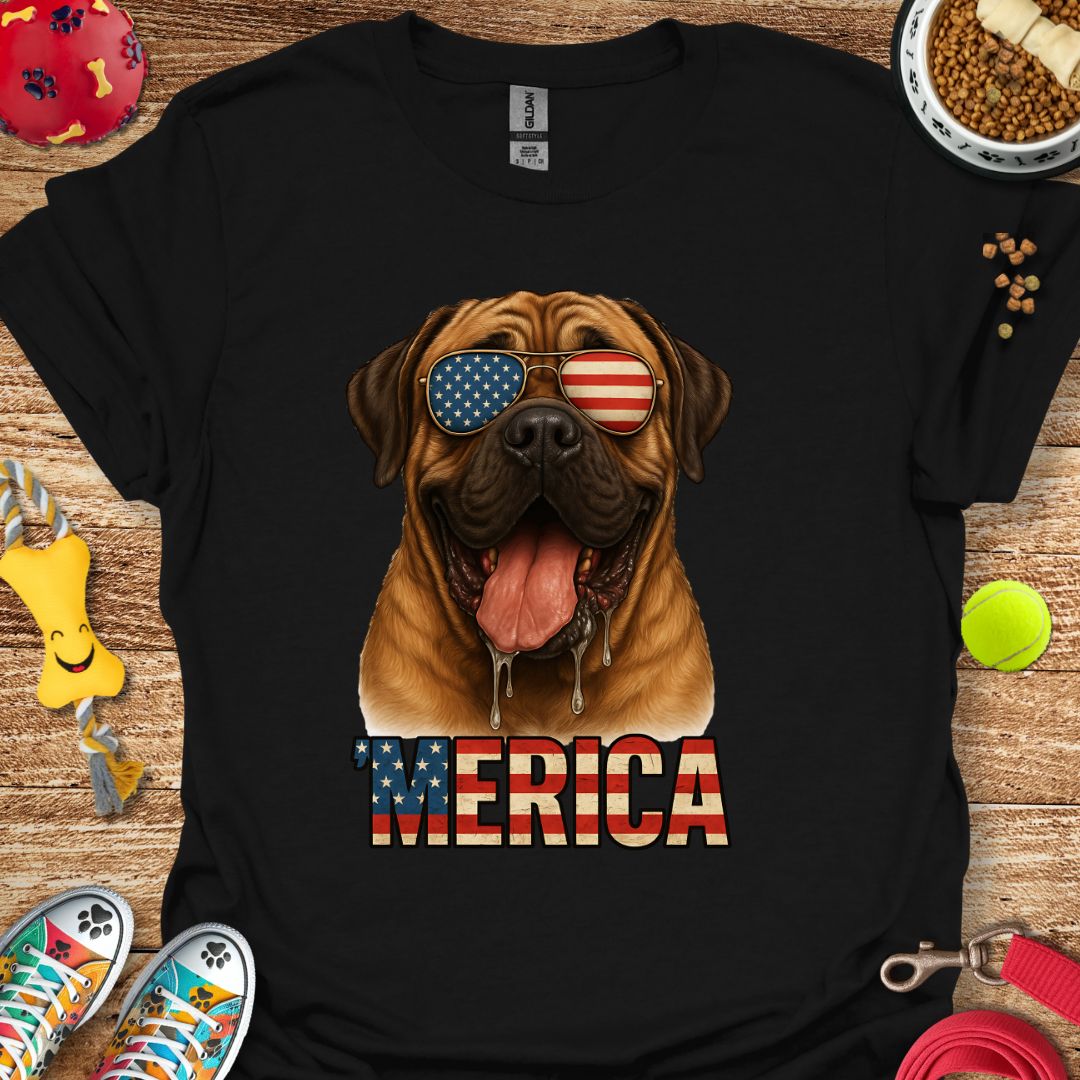 Merica Mastiff T-Shirt
