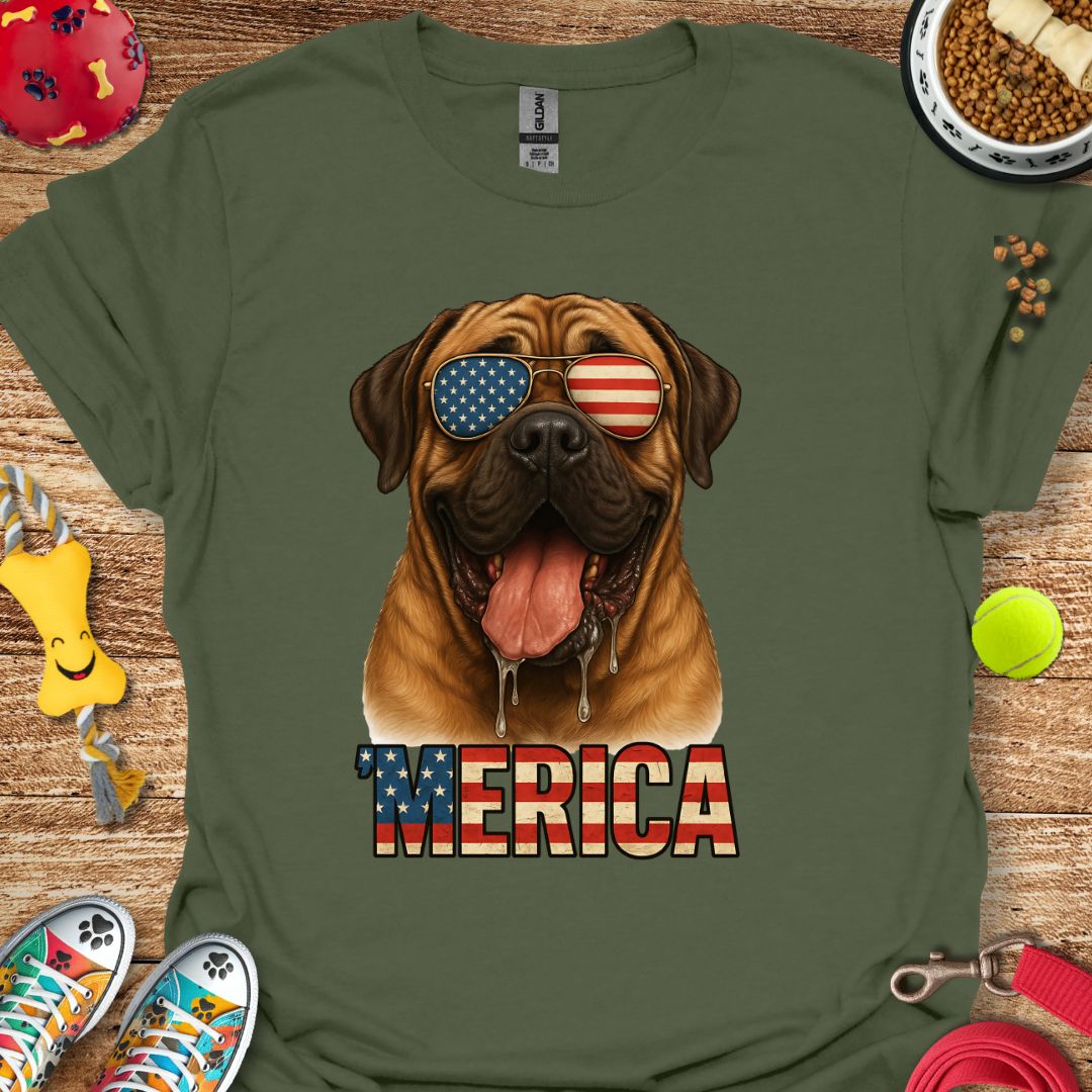 Merica Mastiff T-Shirt