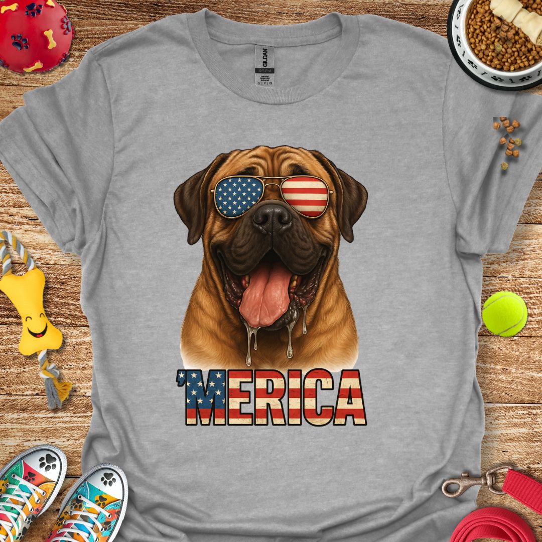 Merica Mastiff T-Shirt