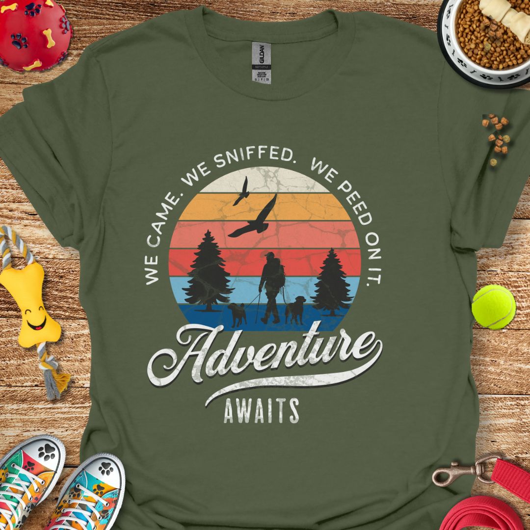 We Came We Saw We Peed T-Shirt