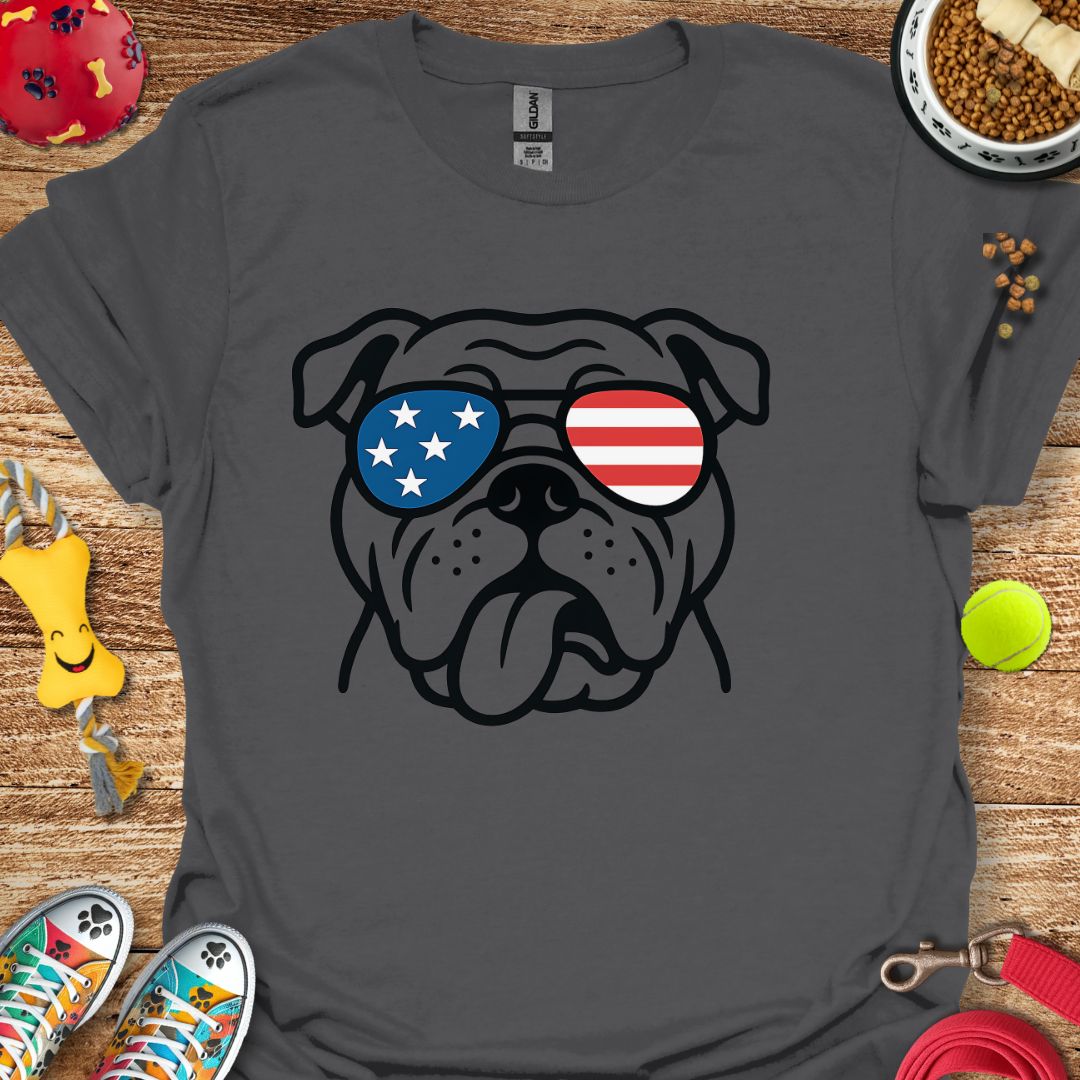 Patriotic Mastiff T-Shirt