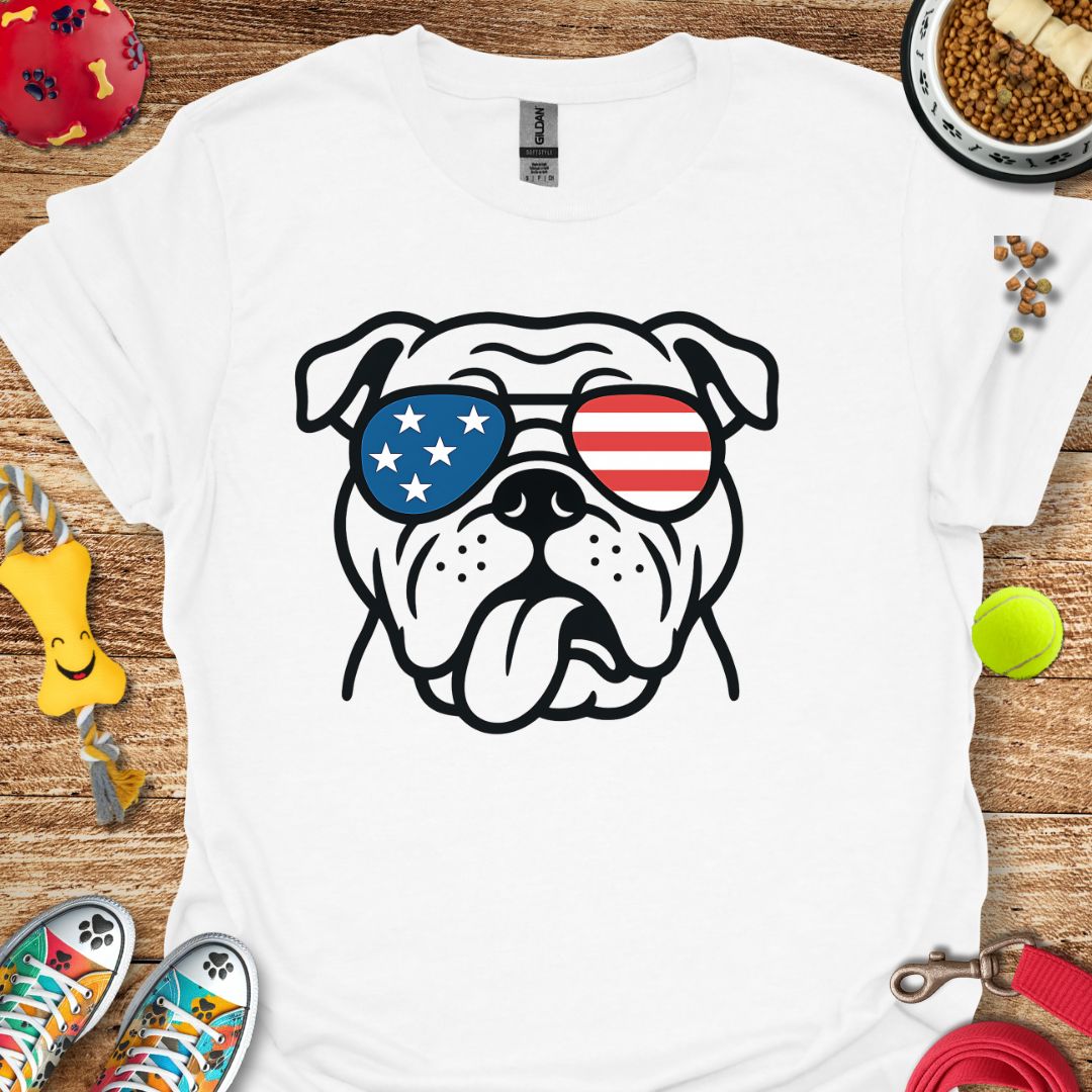 Patriotic Mastiff T-Shirt