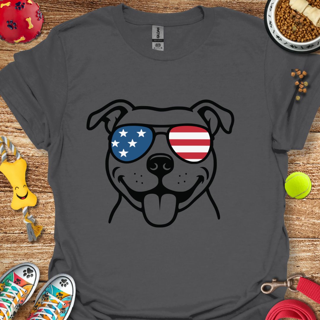 Patriotic Pittie T-Shirt