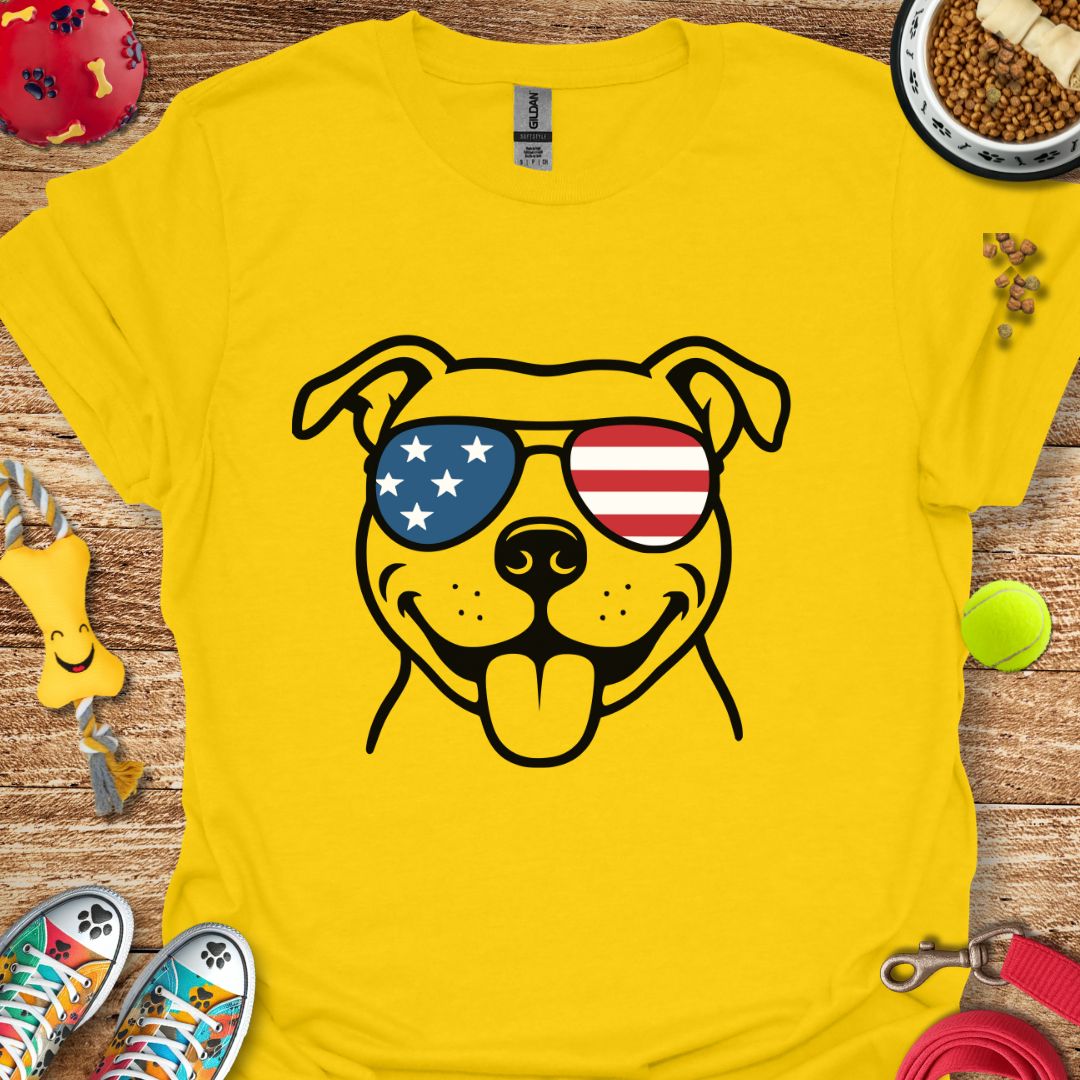 Patriotic Pittie T-Shirt