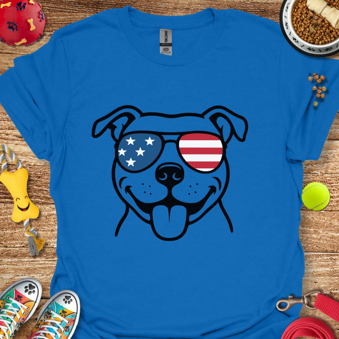 Patriotic Pittie T-Shirt