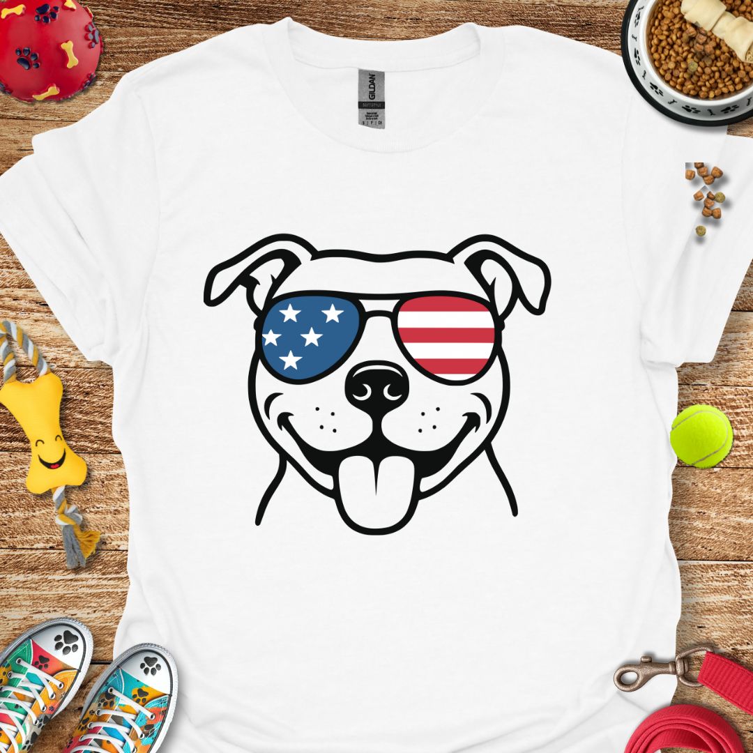 Patriotic Pittie T-Shirt