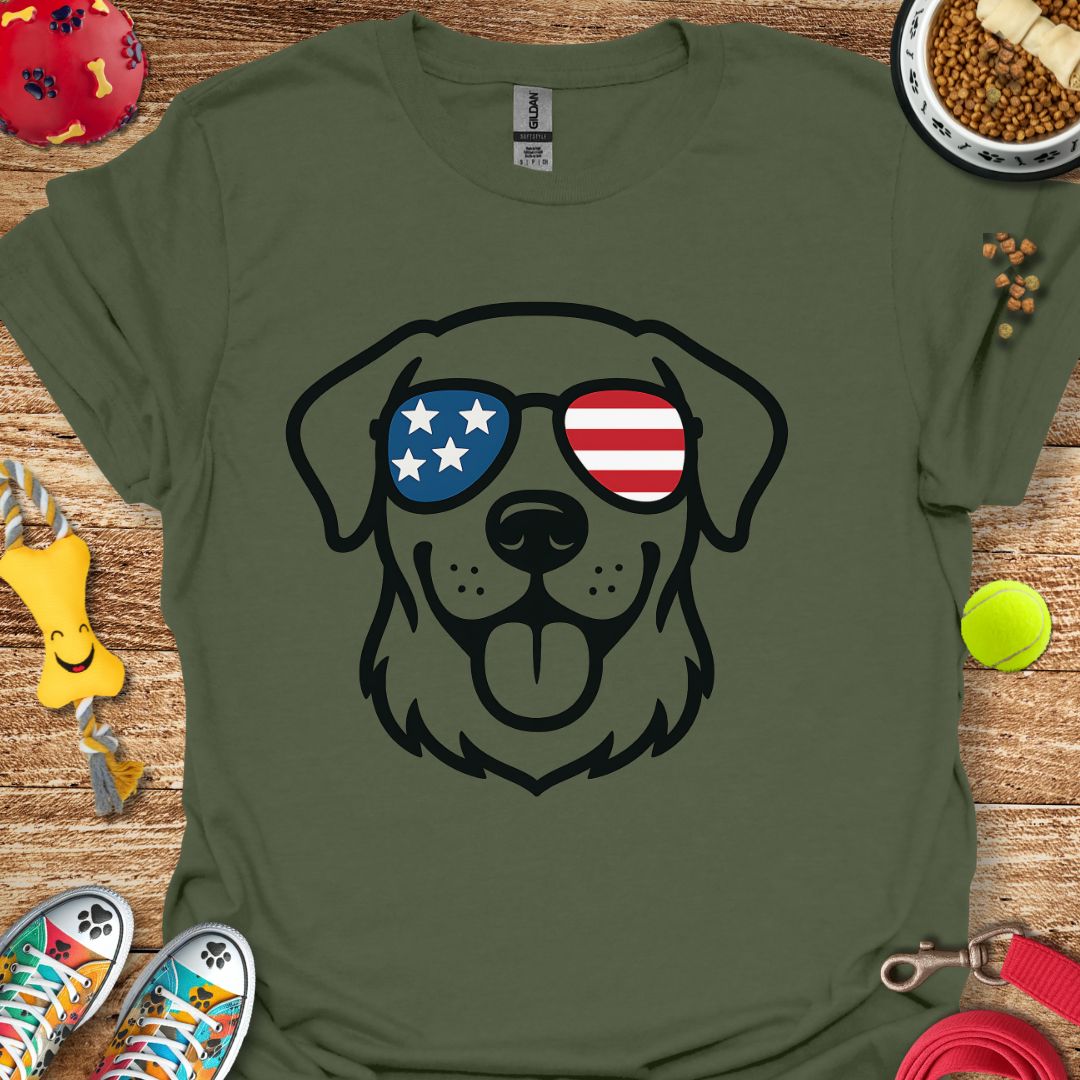 Patriotic Labrador T-Shirt