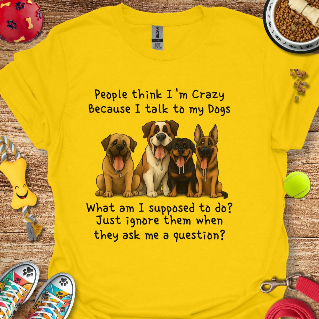 People Think I'm Crazy T-Shirt