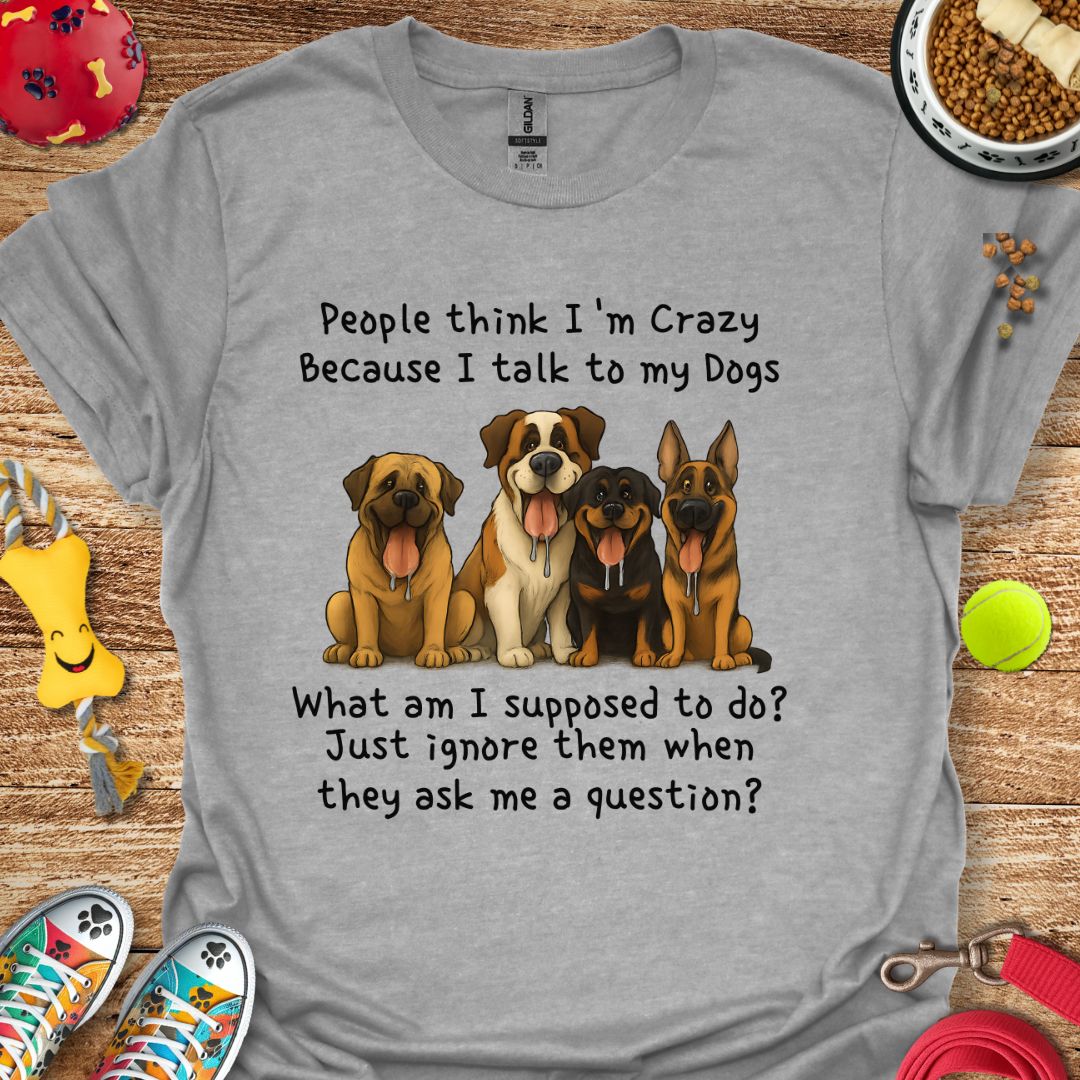 People Think I'm Crazy T-Shirt