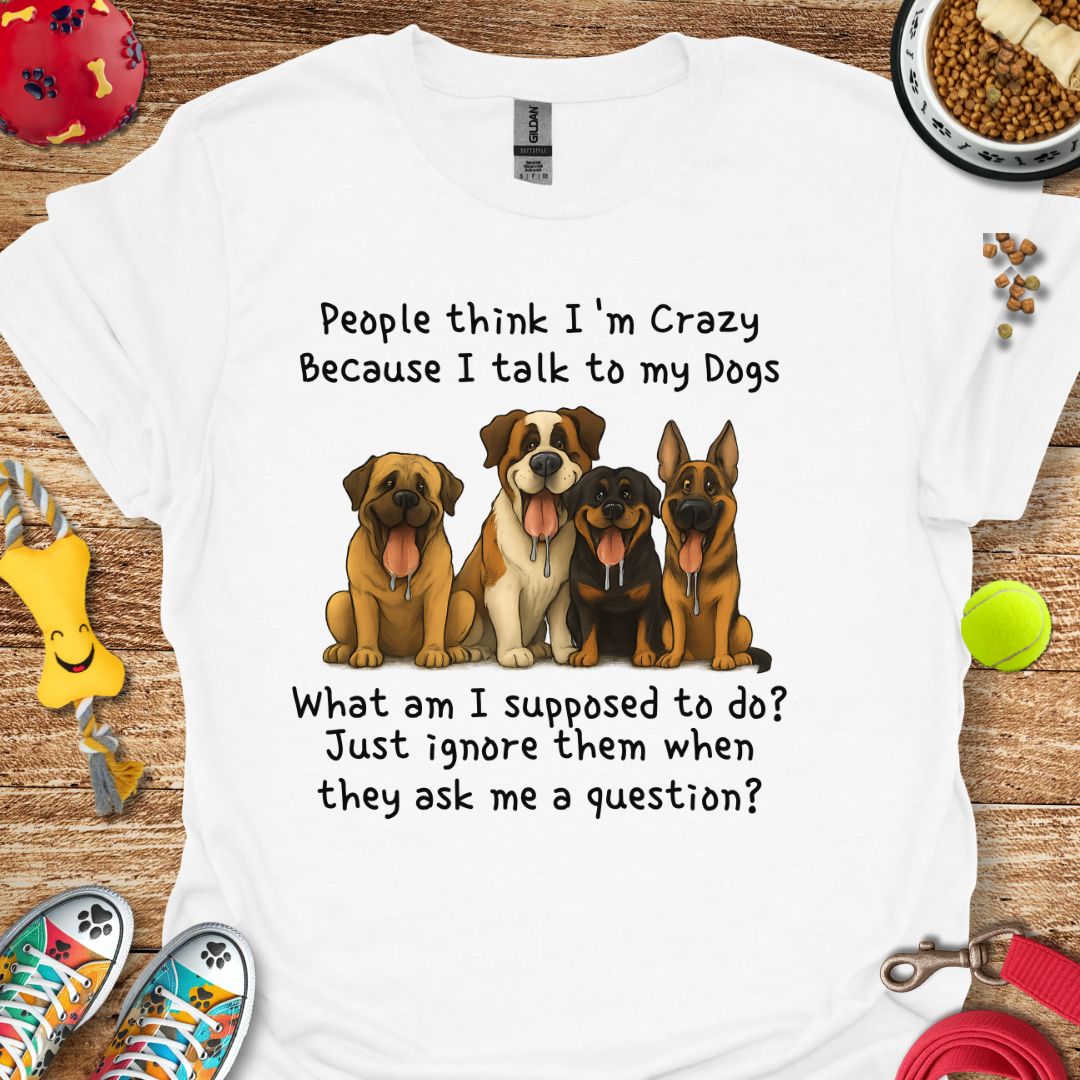 People Think I'm Crazy T-Shirt