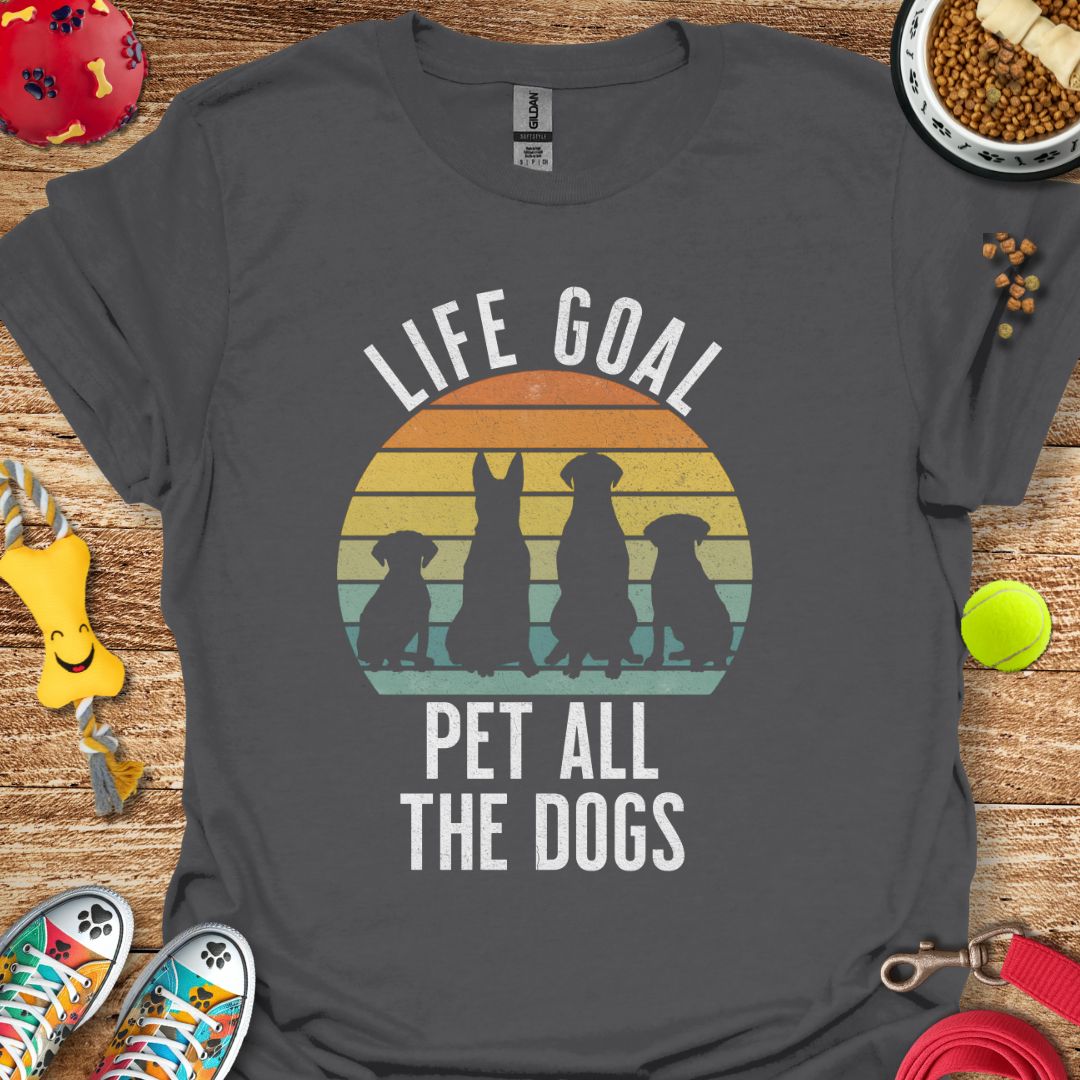 Life Goal Retro Sunset T-Shirt