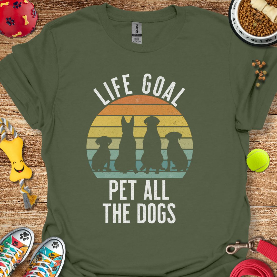Life Goal Retro Sunset T-Shirt