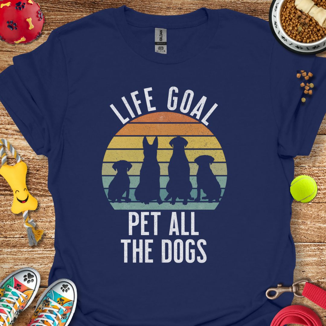 Life Goal Retro Sunset T-Shirt