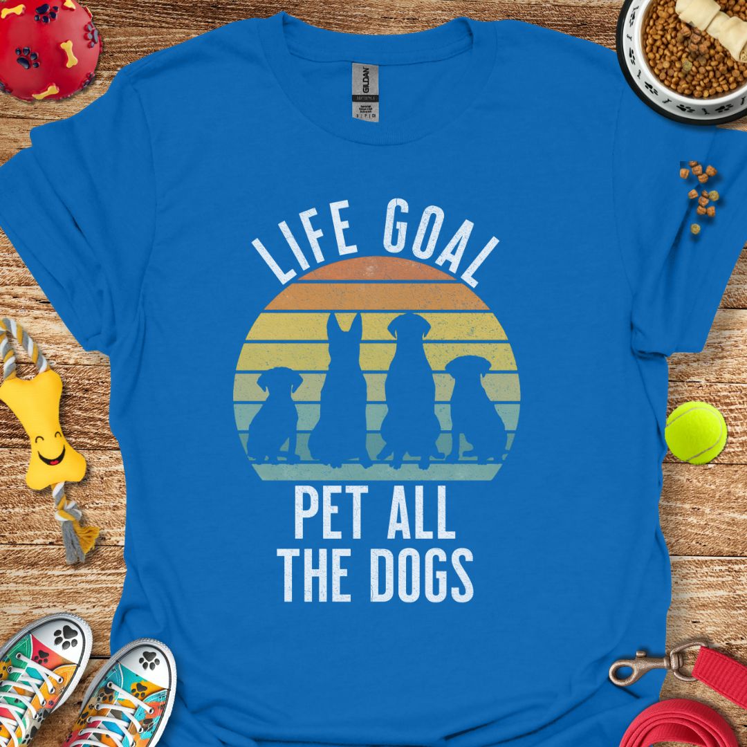 Life Goal Retro Sunset T-Shirt