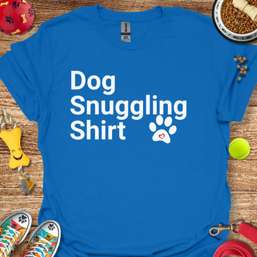 Dog Snuggling T-Shirt