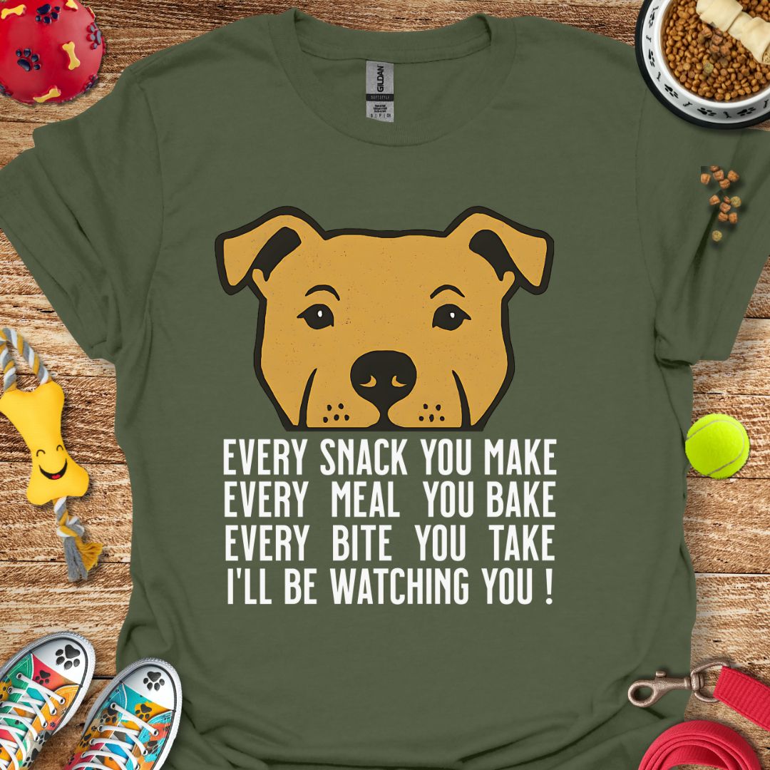 Pittie Watching You T-Shirt