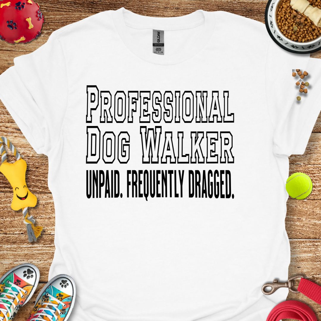 Professional Dog Walker T-Shirt