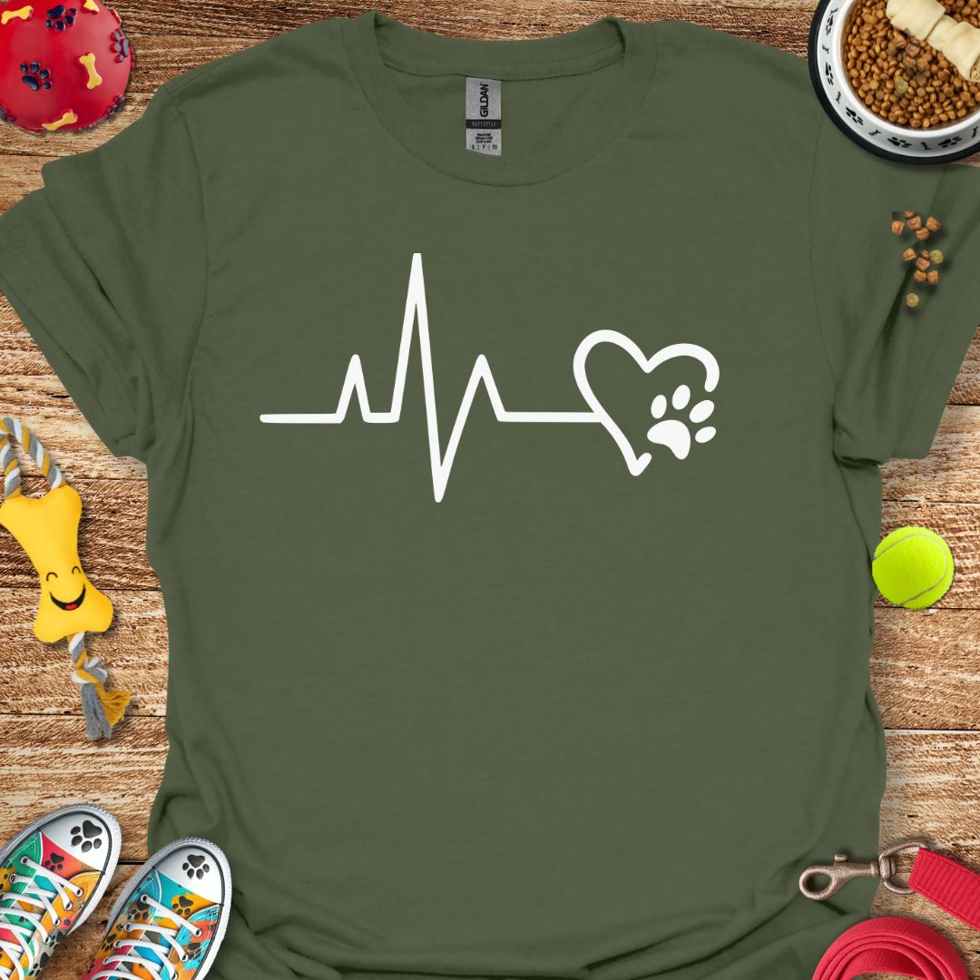 Heartbeat of a Dog Lover T-Shirt