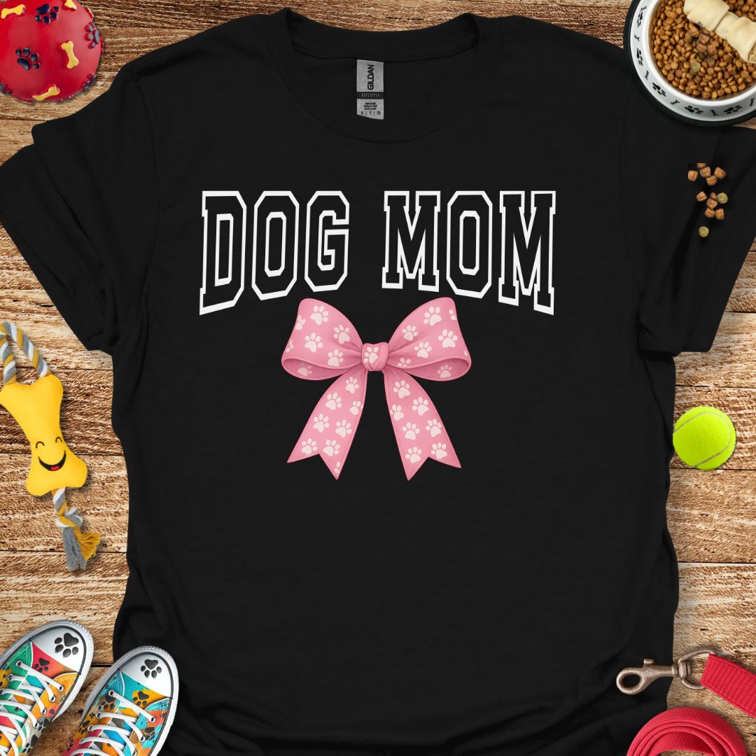 Dog Mom Pink Coquette T-Shirt