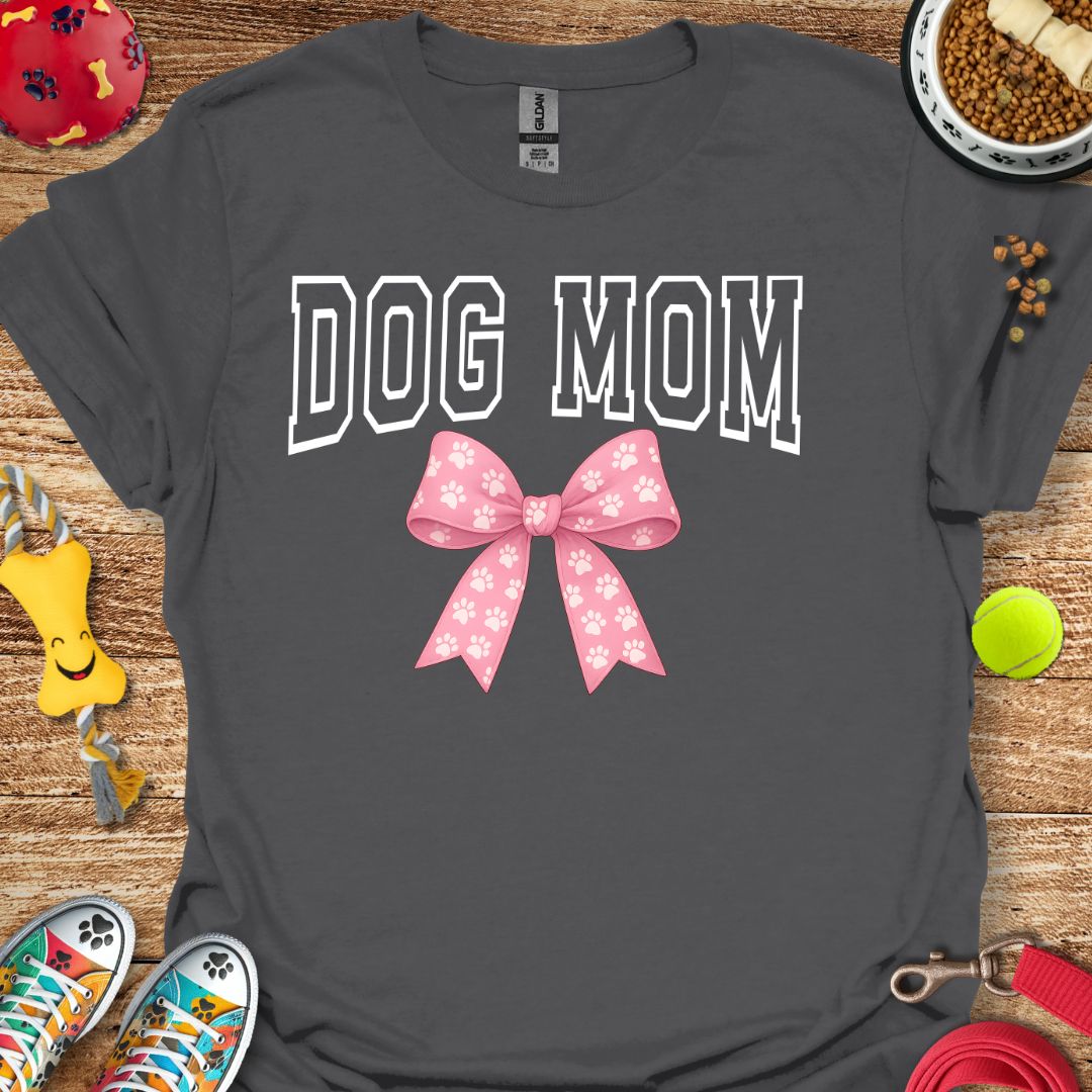 Dog Mom Pink Coquette T-Shirt