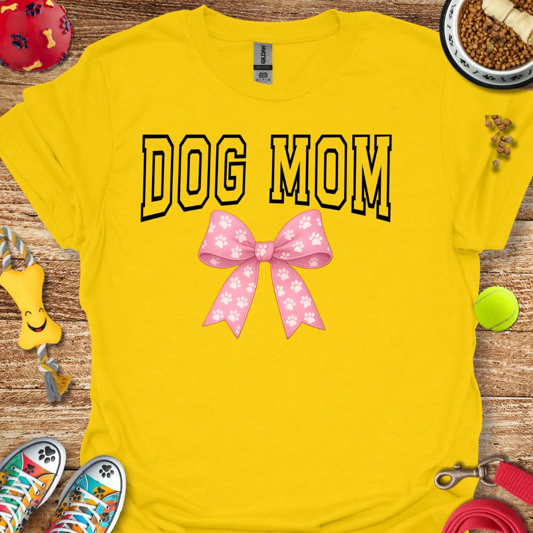 Dog Mom Pink Coquette T-Shirt