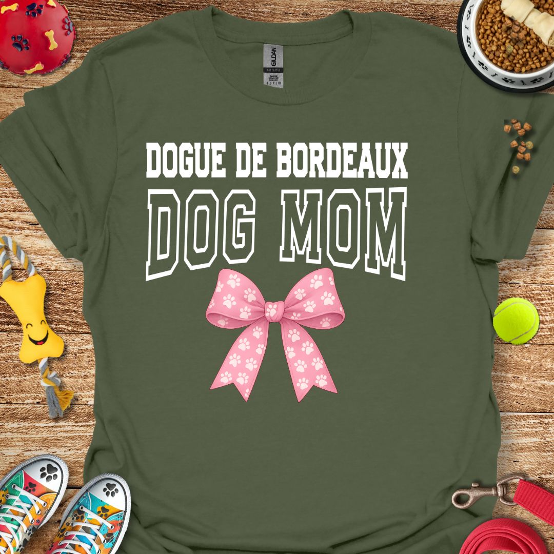 DDB Dog Mom Pink Coquette T-Shirt