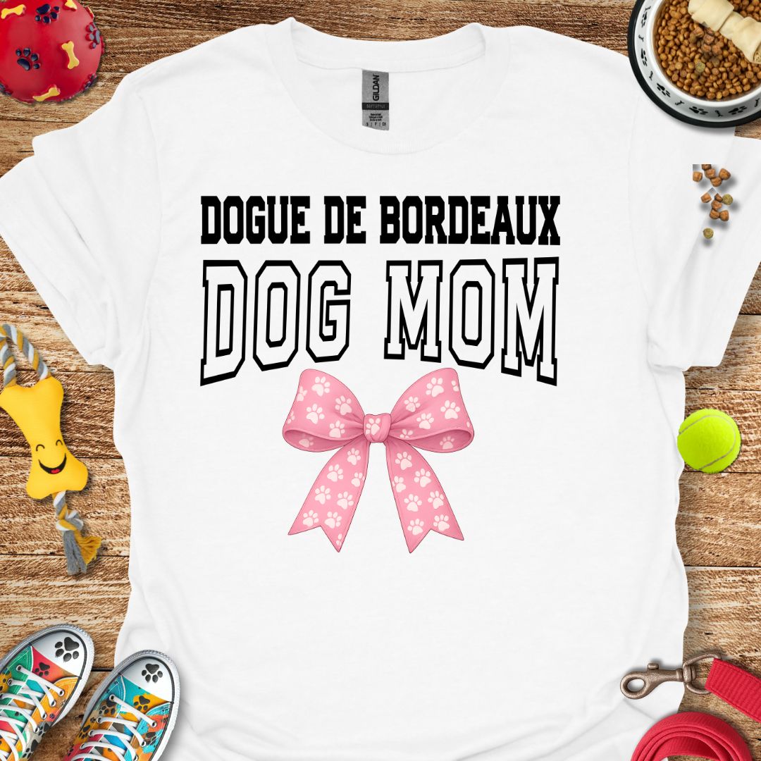 DDB Dog Mom Pink Coquette T-Shirt