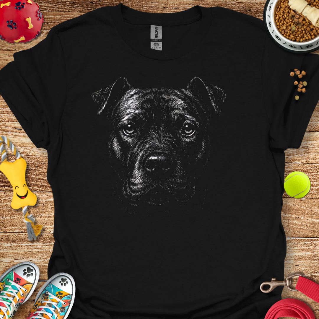 Pitbull Portrait T-Shirt
