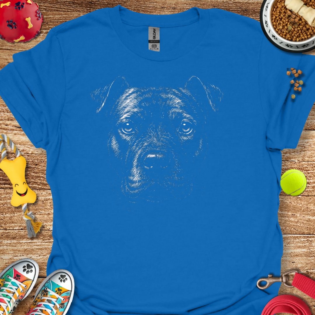 Pitbull Portrait T-Shirt
