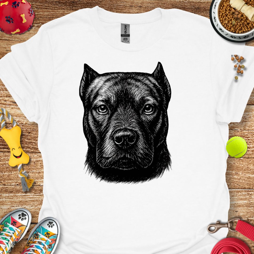 Pitbull Portrait T-Shirt