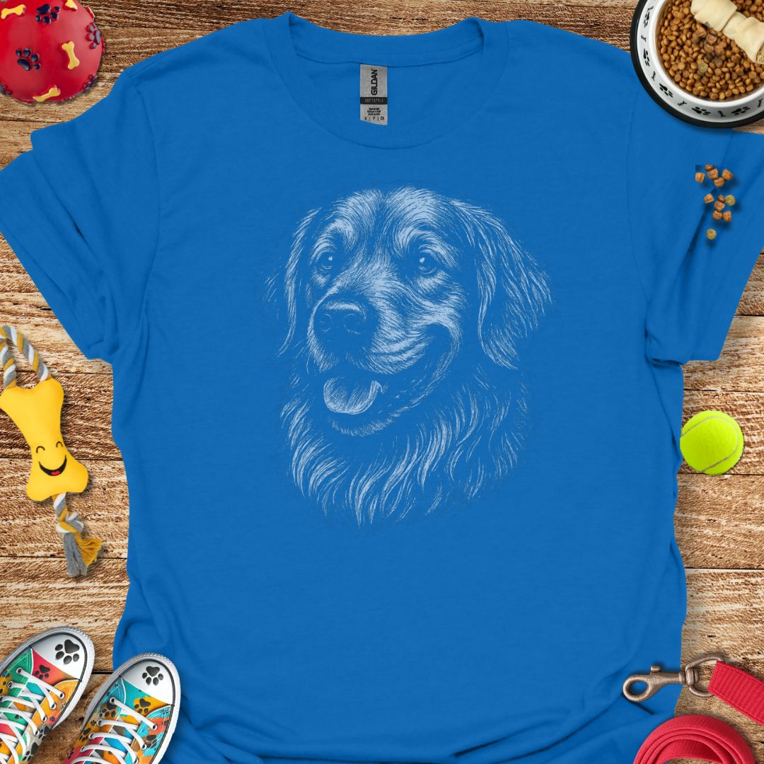 Golden Retriever Portrait T-Shirt