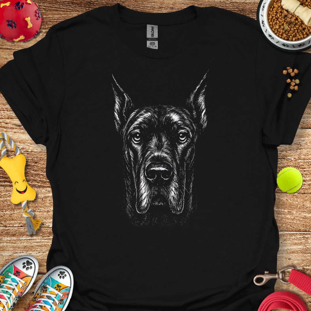 Great Dane Portrait T-Shirt
