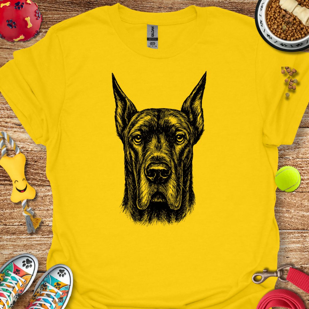 Great Dane Portrait T-Shirt