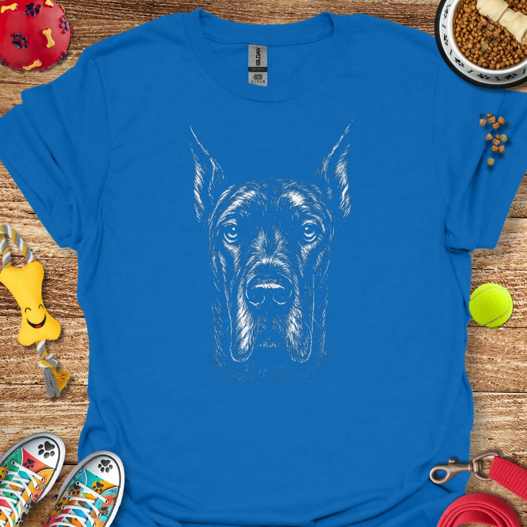 Great Dane Portrait T-Shirt