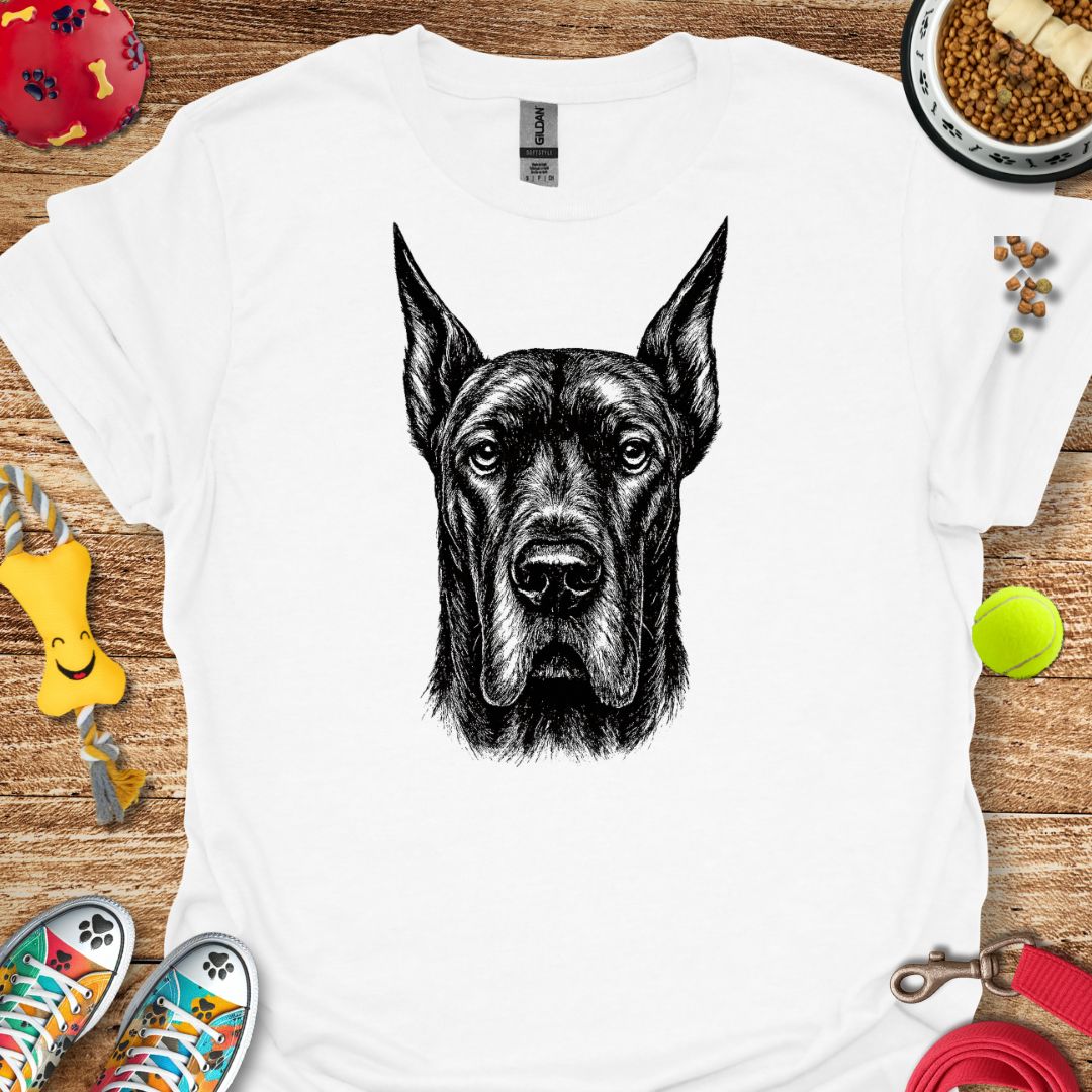 Great Dane Portrait T-Shirt