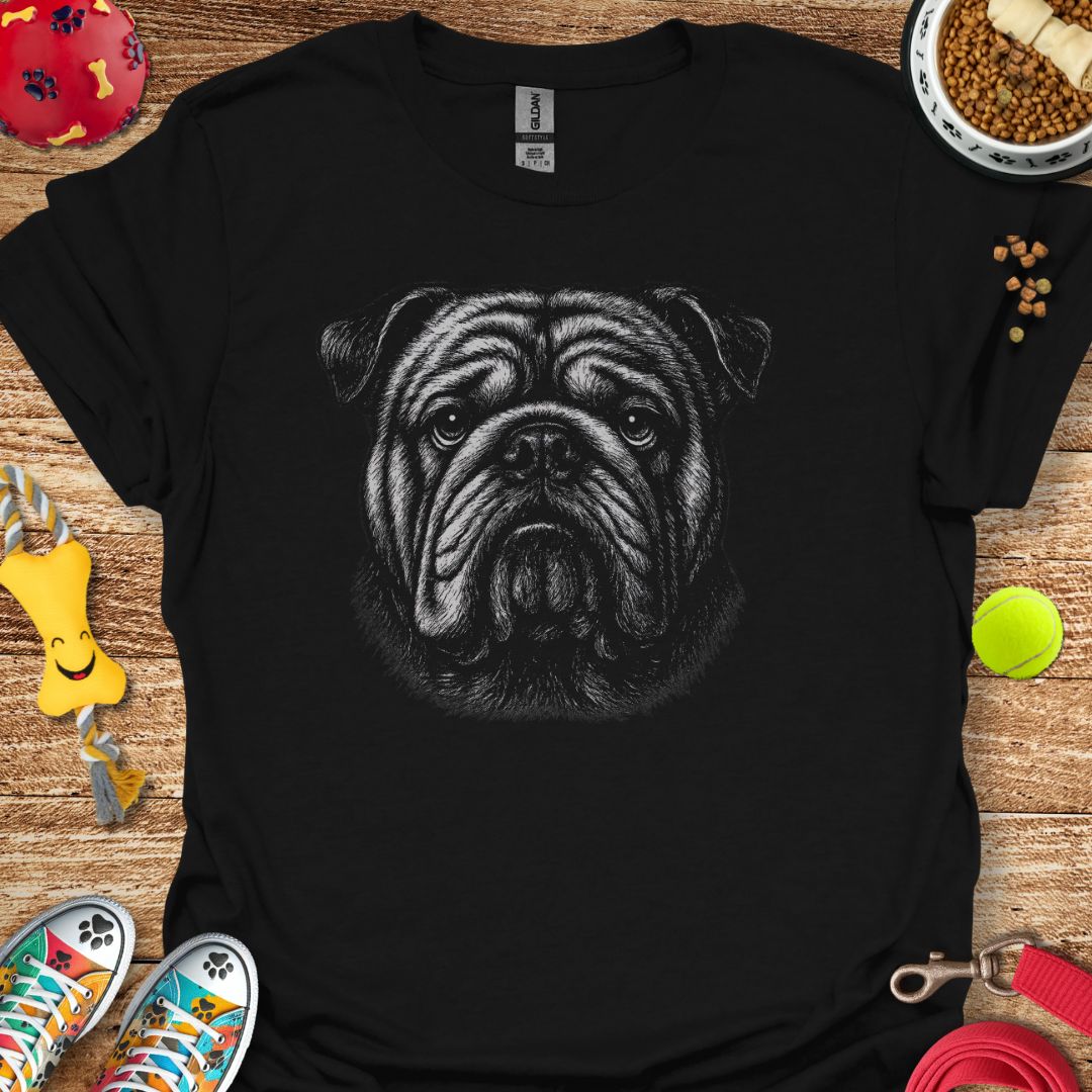 English Bulldog Portrait T-Shirt