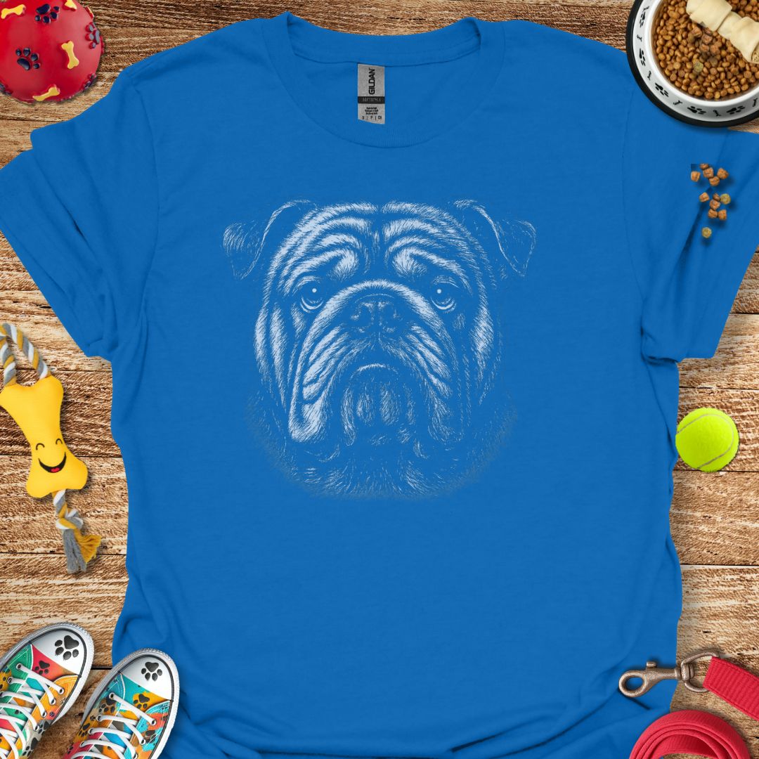 English Bulldog Portrait T-Shirt