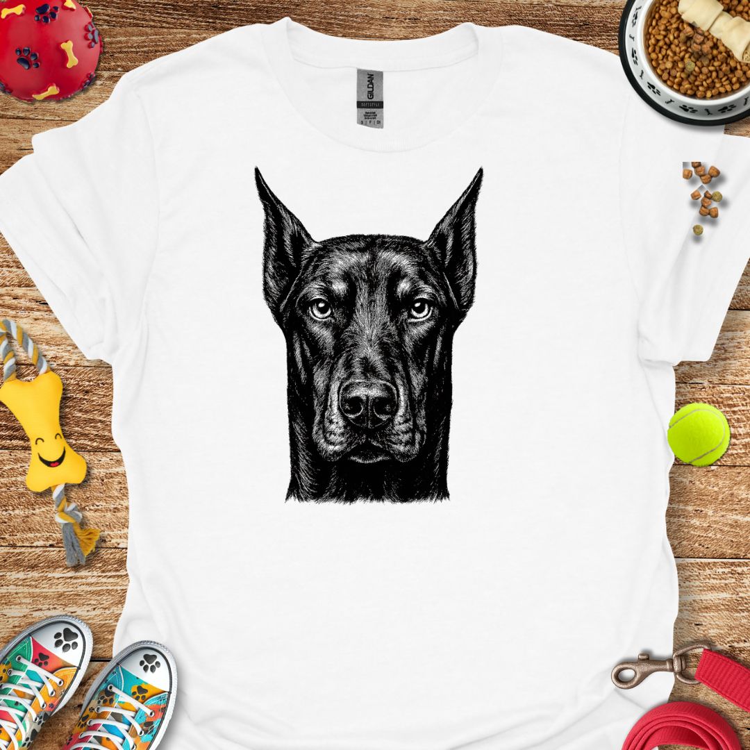 Doberman Portrait T-Shirt
