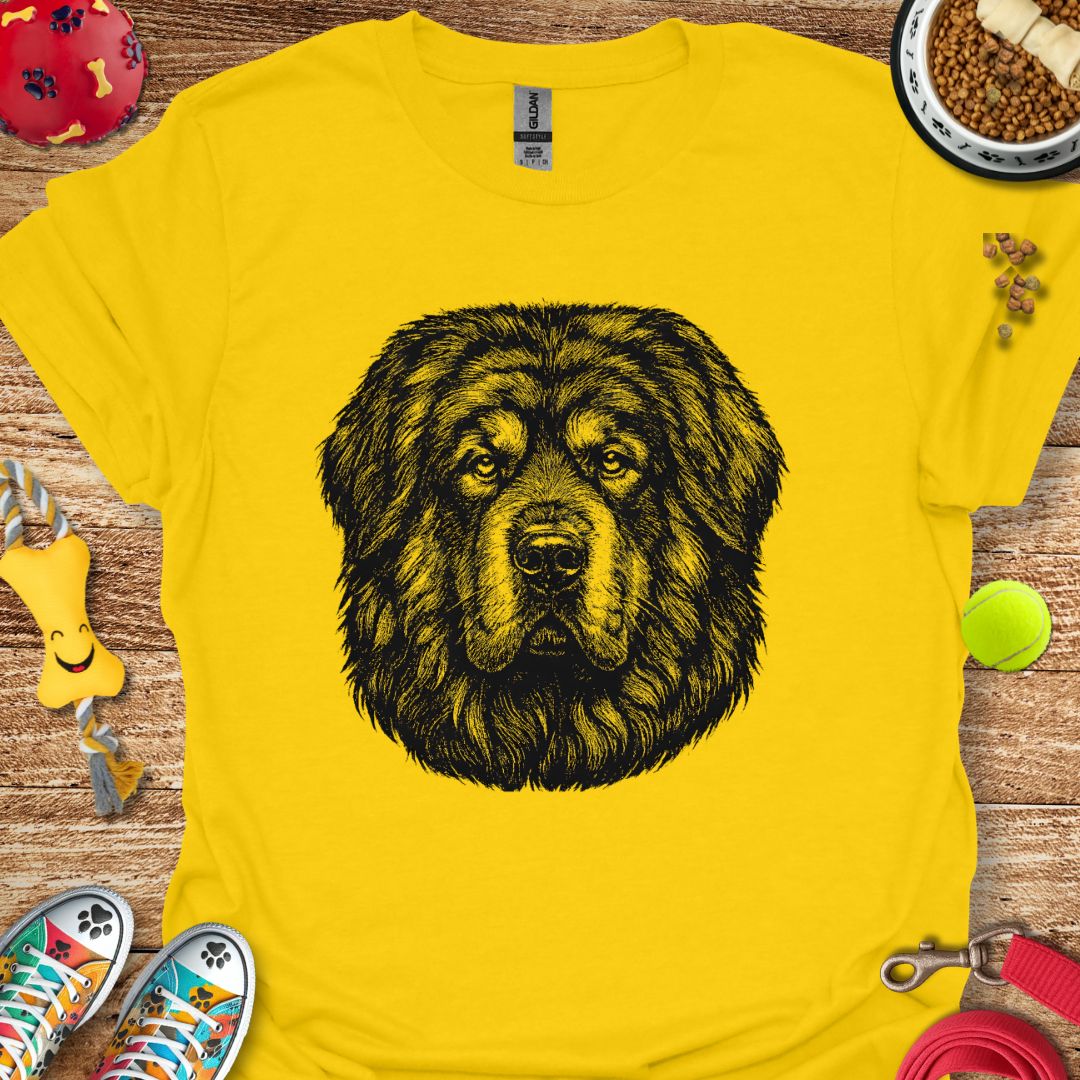 Tibetan Mastiff Portrait T-Shirt