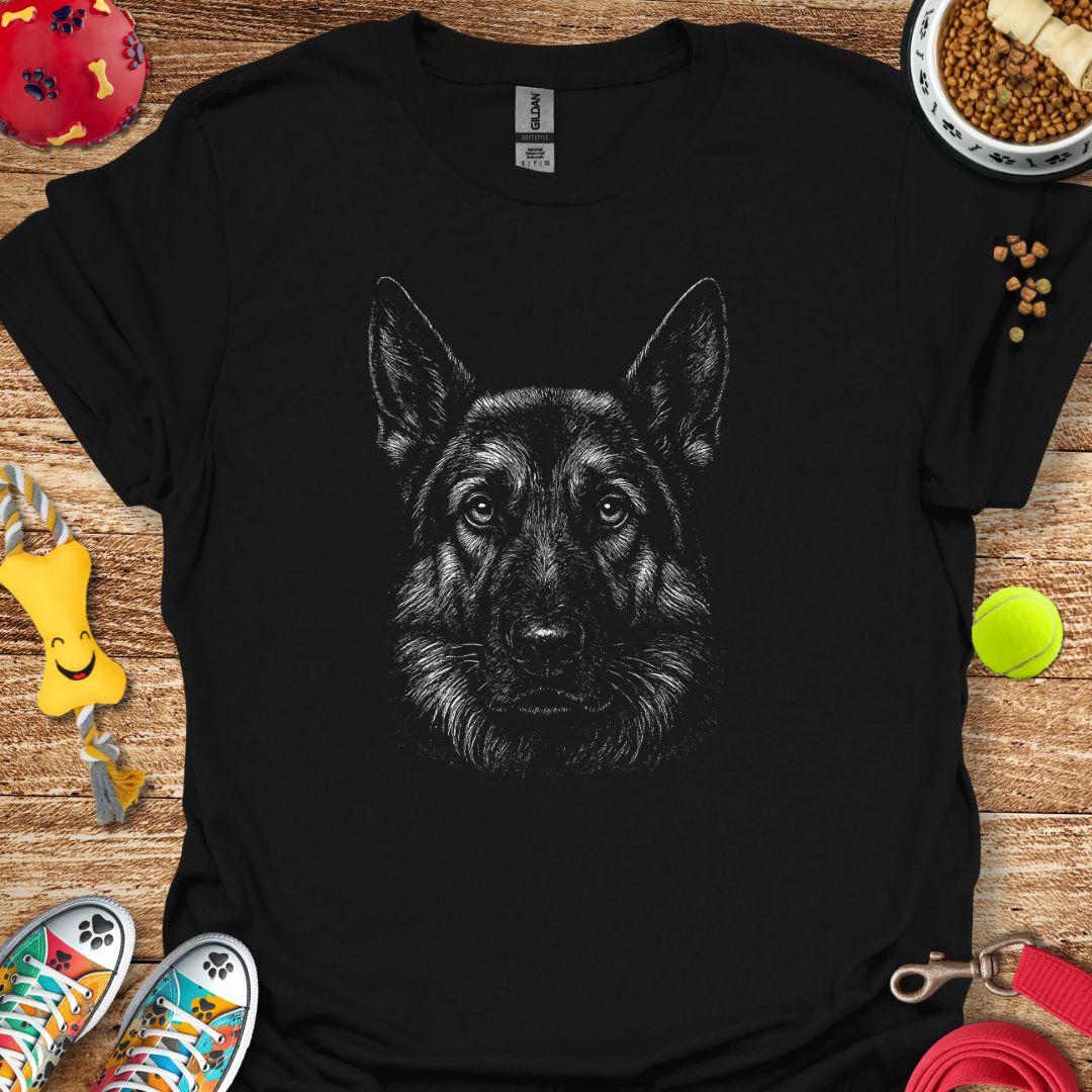 German Shepherd Portrait T-Shirt