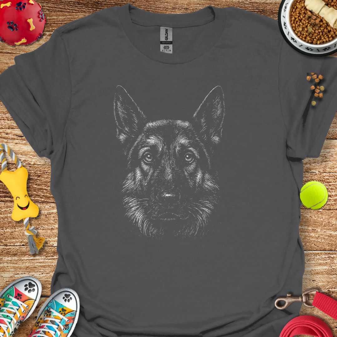German Shepherd Portrait T-Shirt
