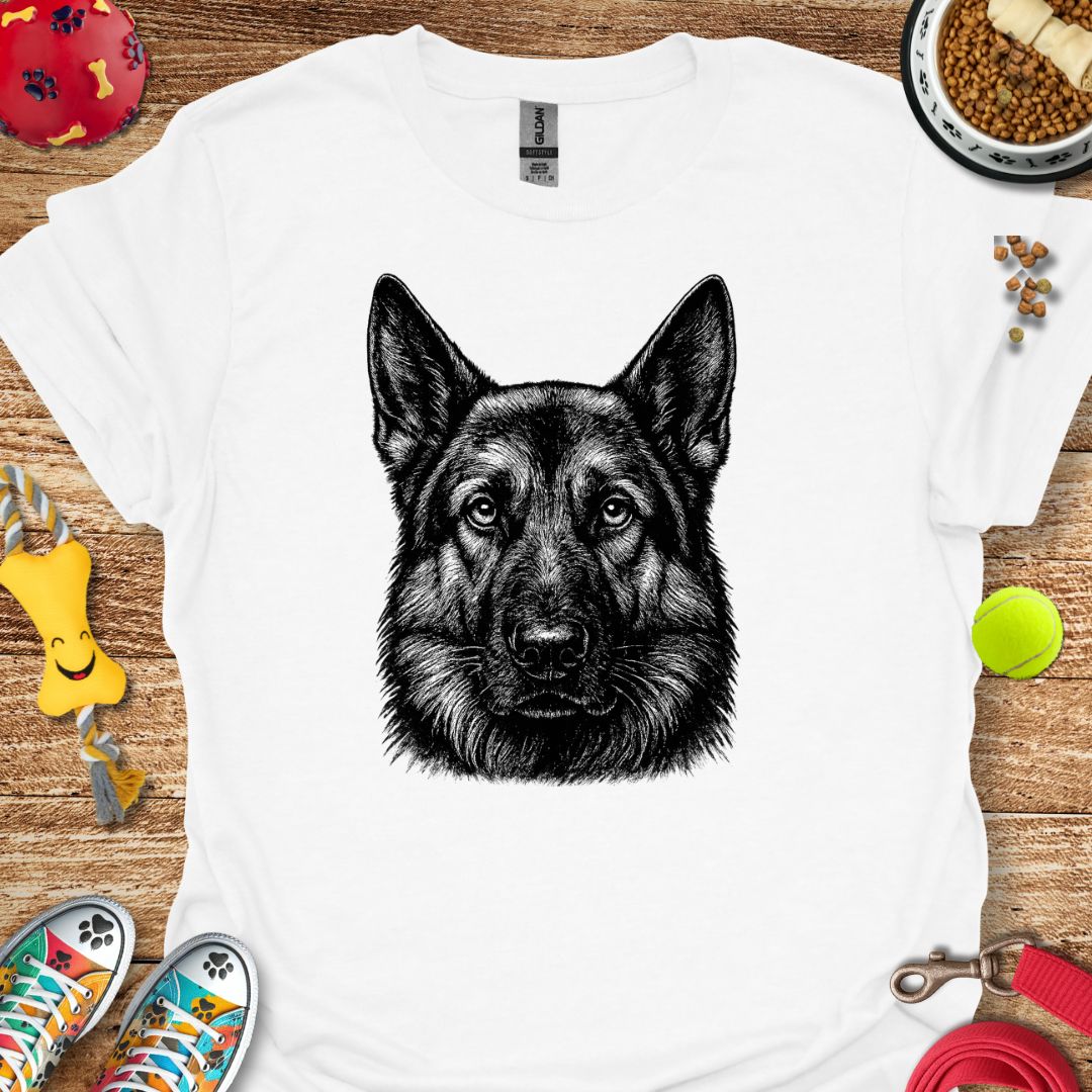 German Shepherd Portrait T-Shirt