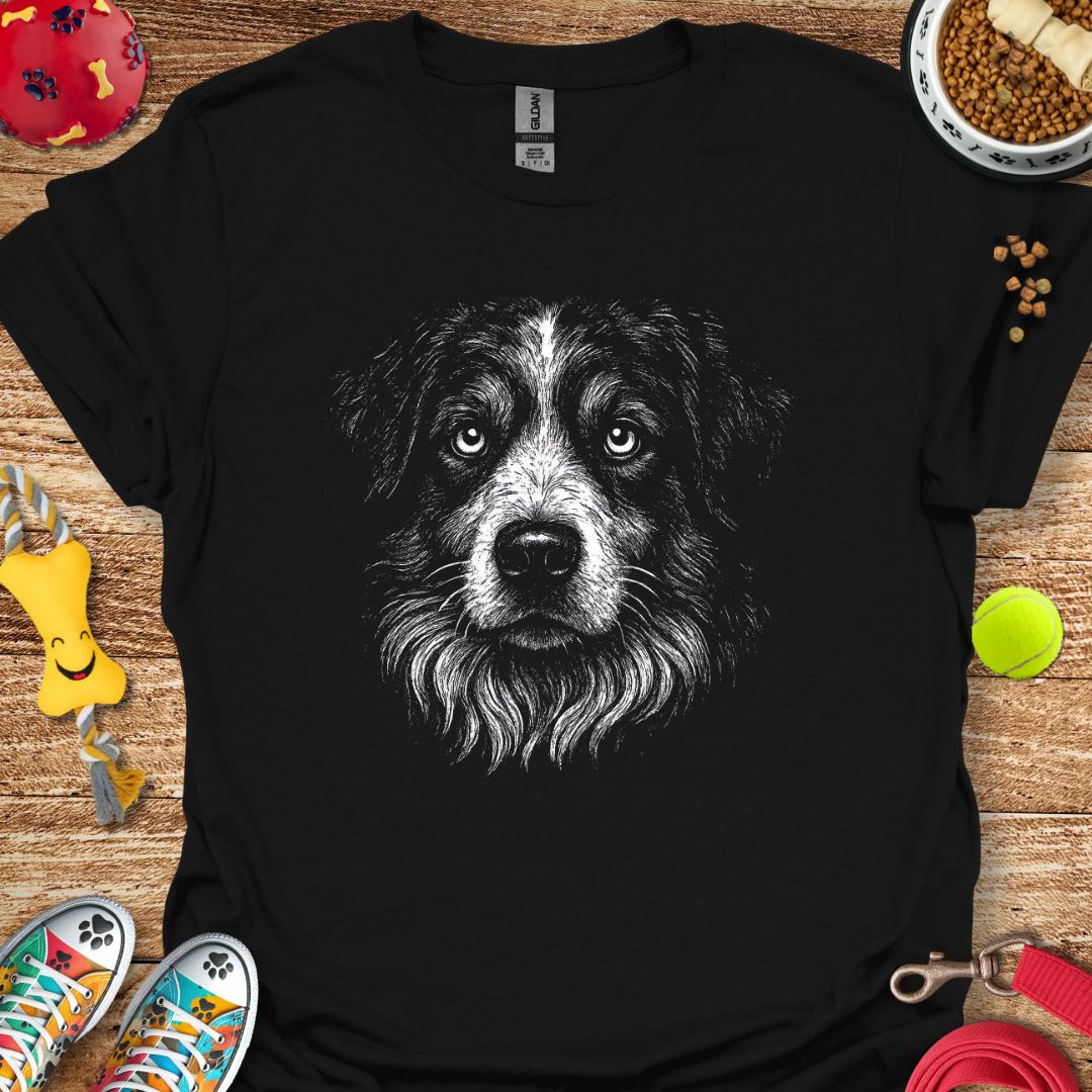 Australian Shepherd Portrait T-Shirt