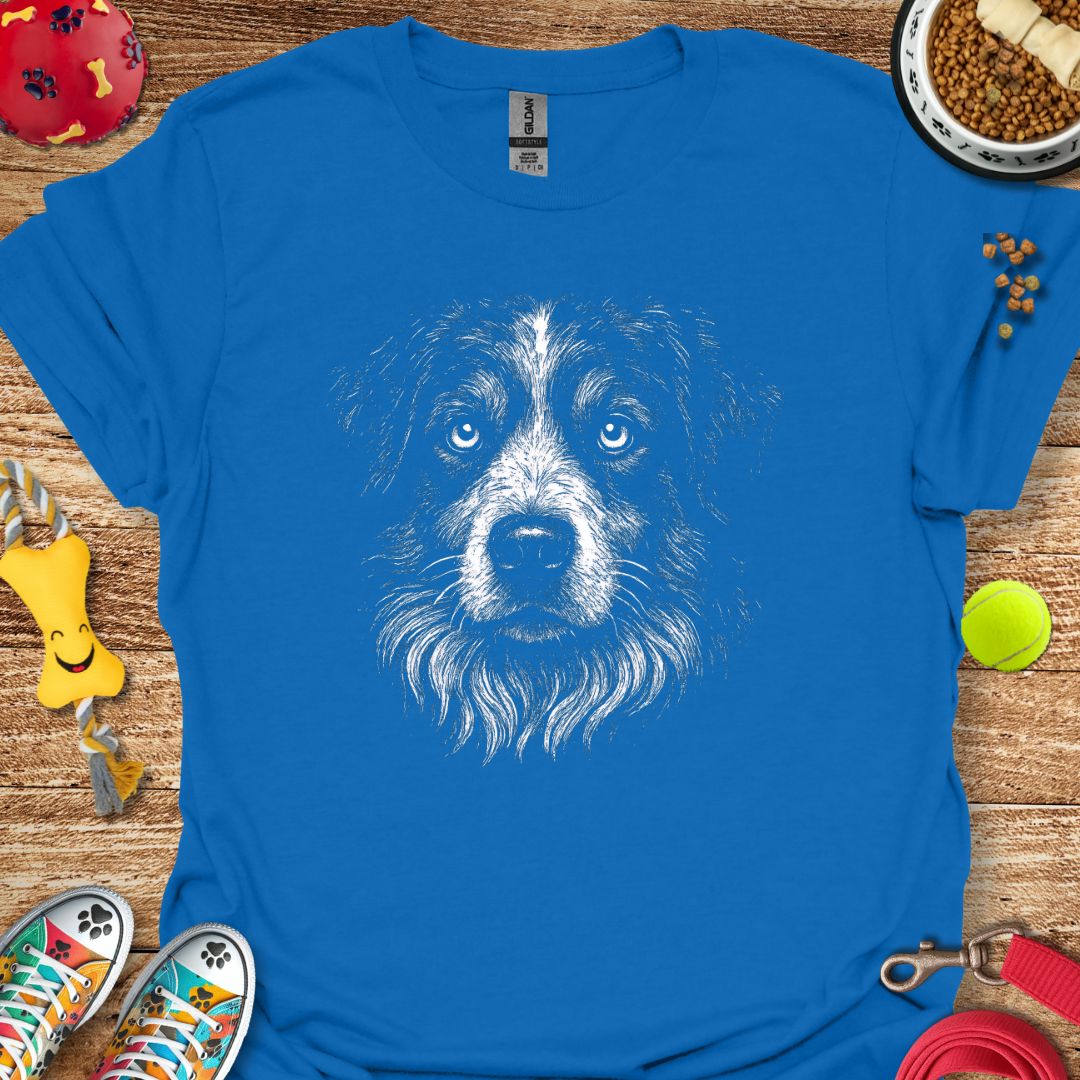 Australian Shepherd Portrait T-Shirt
