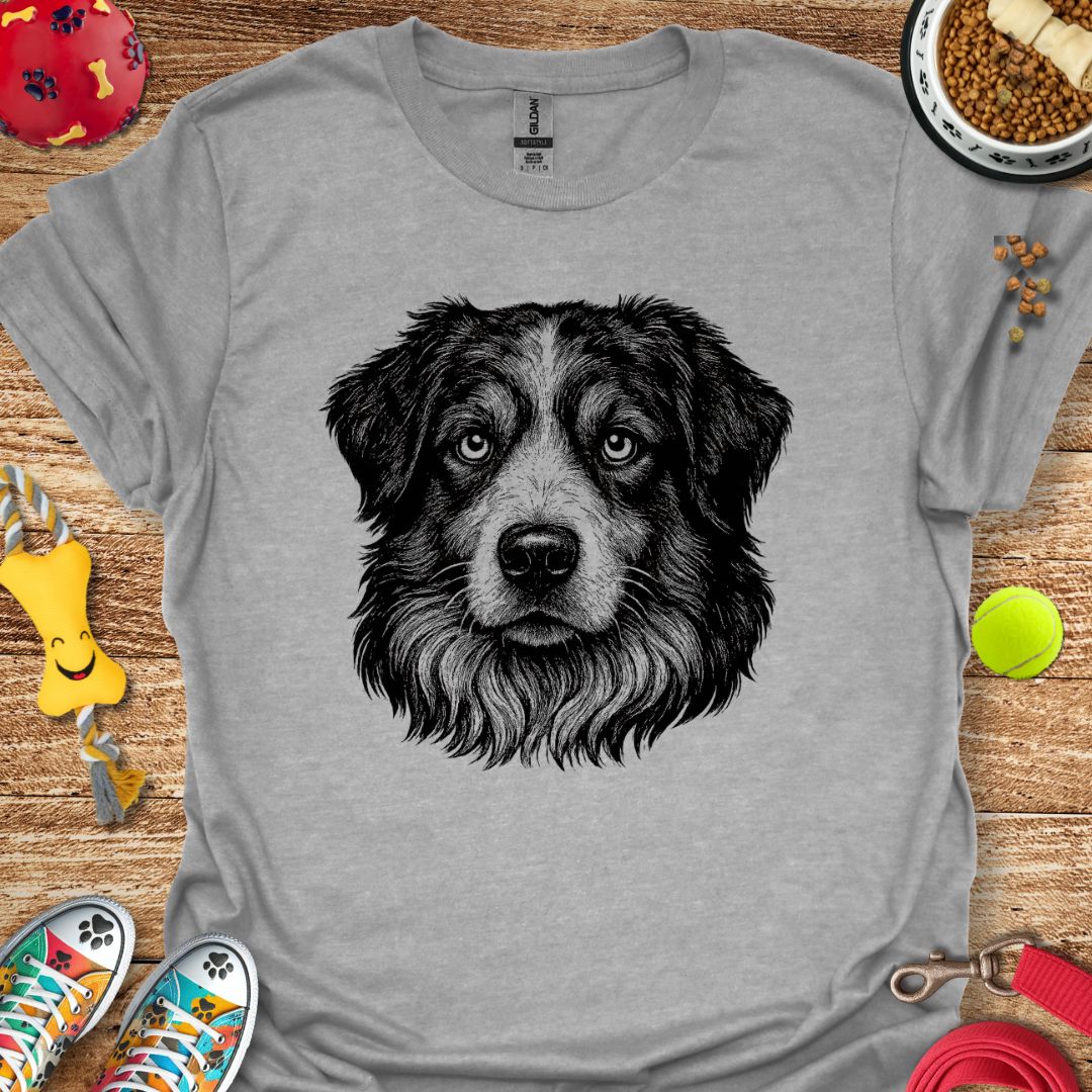 Australian Shepherd Portrait T-Shirt