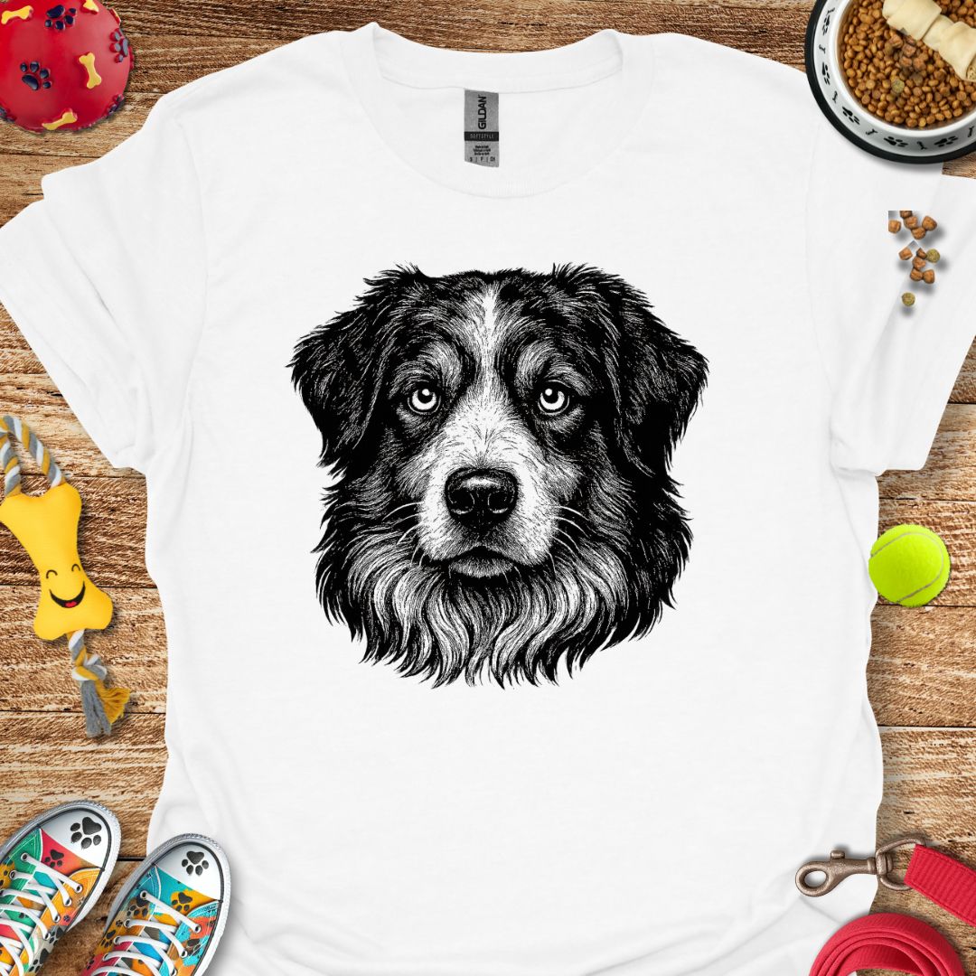 Australian Shepherd Portrait T-Shirt