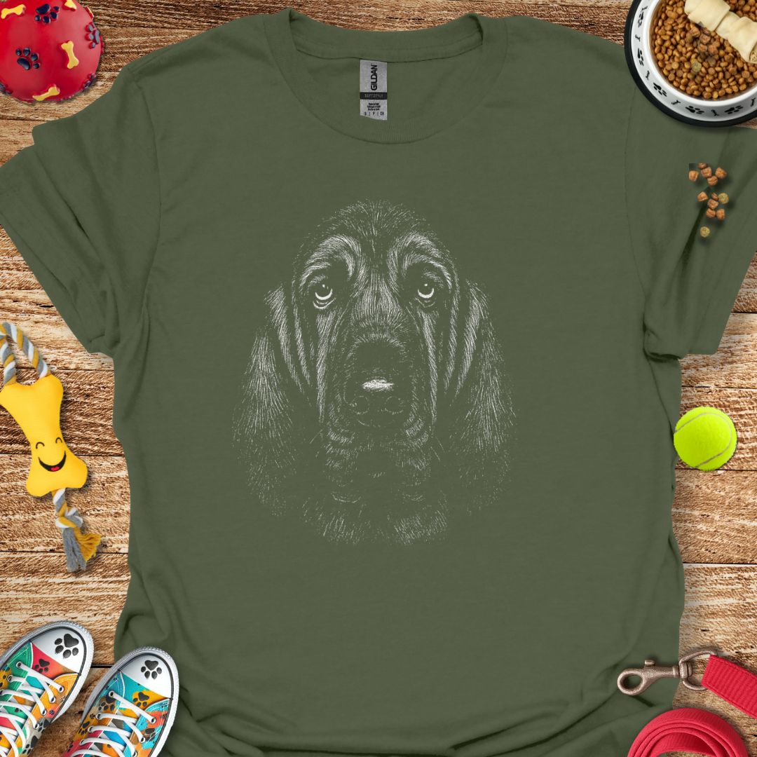Bloodhound Portrait T-Shirt