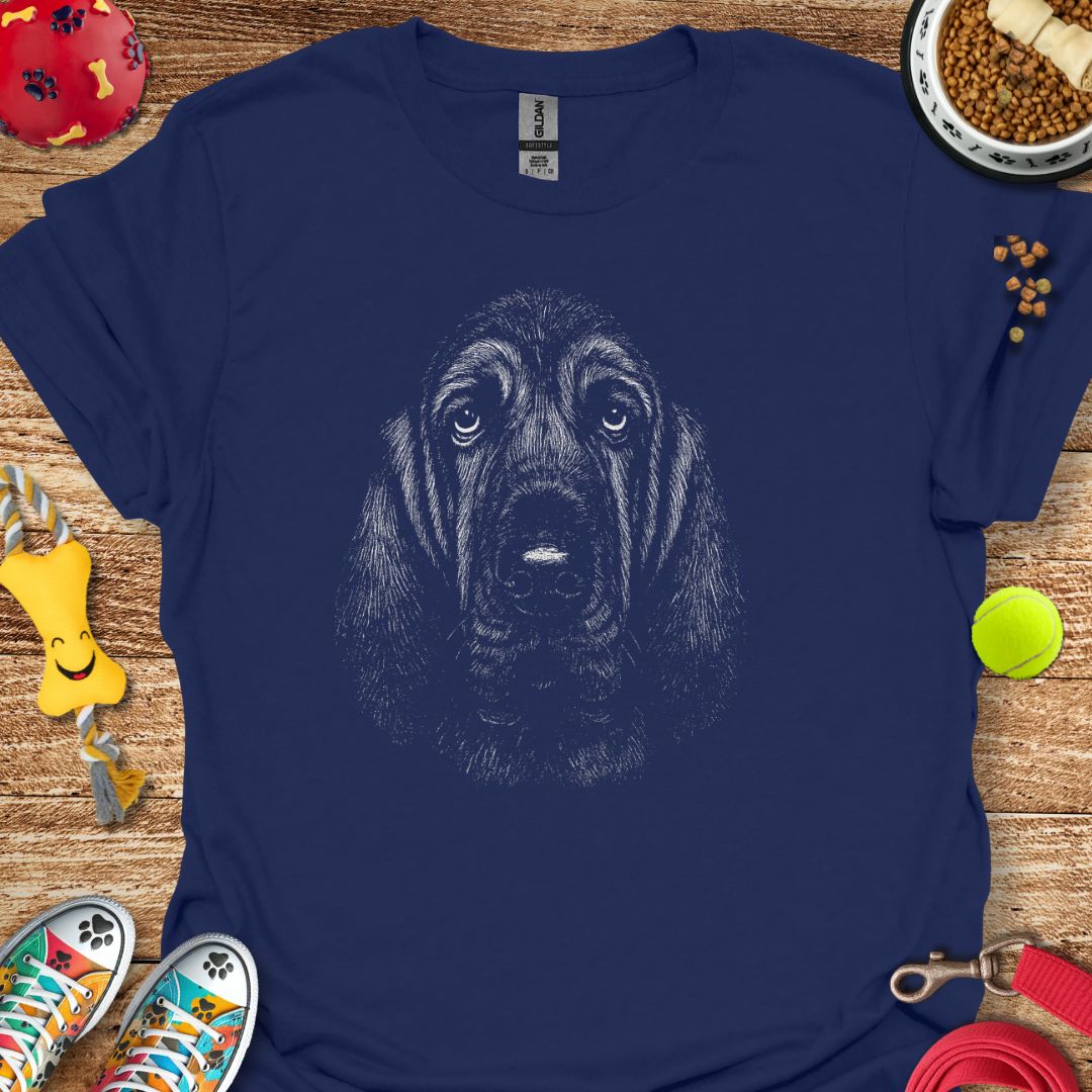 Bloodhound Portrait T-Shirt