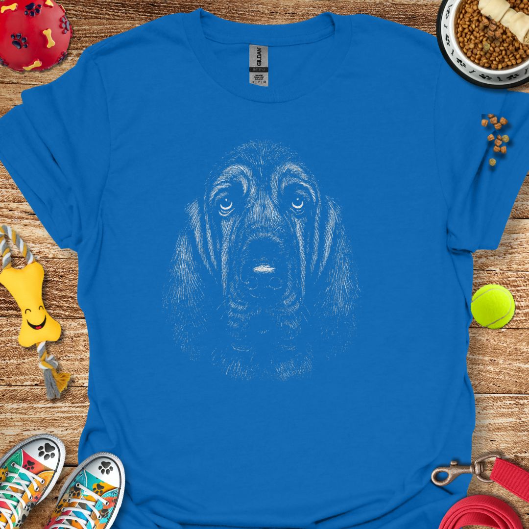 Bloodhound Portrait T-Shirt