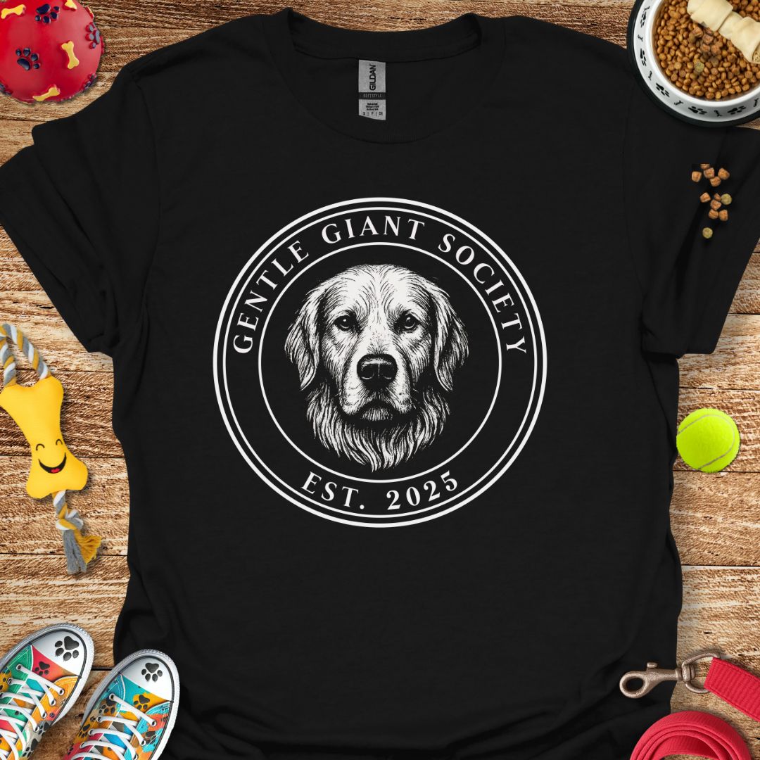 Gentle Giant Society Golden Retriever T-Shirt